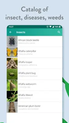 Agrobase - weed, disease, insect android App screenshot 2